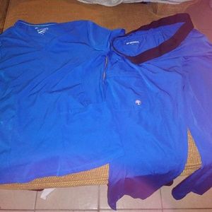 Set of matching scrubs